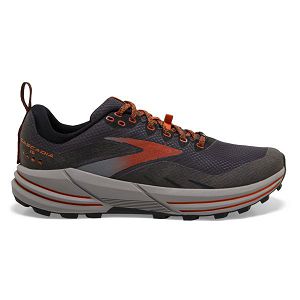 Brooks Cascadia 16 GTX Trail Running Shoes - Mens, Brown/Orange | IE-EZL246087